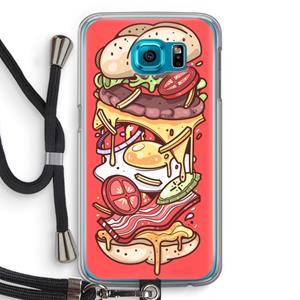 CaseCompany Diet Coke Please: Samsung Galaxy S6 Transparant Hoesje met koord