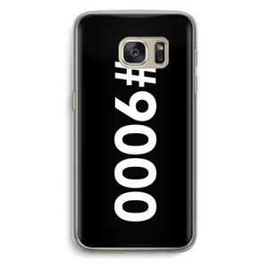 CaseCompany 9000: Samsung Galaxy S7 Transparant Hoesje