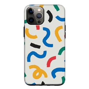 CaseCompany Illustratieve pop 2: iPhone 12 Pro Tough Case