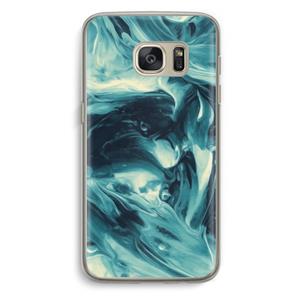 CaseCompany Dreaming About Whales: Samsung Galaxy S7 Transparant Hoesje