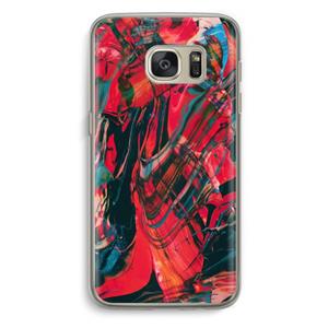 CaseCompany Endless Descent: Samsung Galaxy S7 Transparant Hoesje