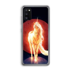 CaseCompany Last Unicorn: Samsung Galaxy A41 Transparant Hoesje
