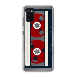 CaseCompany Here's your tape: Samsung Galaxy A41 Transparant Hoesje