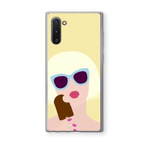 CaseCompany Ice cream: Samsung Galaxy Note 10 Transparant Hoesje