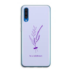 CaseCompany Be a wildflower: Samsung Galaxy A50 Transparant Hoesje
