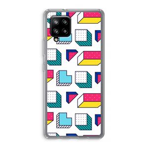 CaseCompany 8-bit N°7: Samsung Galaxy A42 5G Transparant Hoesje