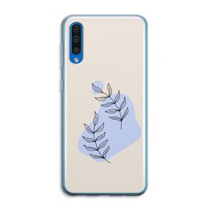 CaseCompany Leaf me if you can: Samsung Galaxy A50 Transparant Hoesje