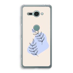 CaseCompany Leaf me if you can: Sony Xperia XZ2 Compact Transparant Hoesje