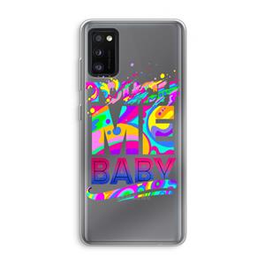 CaseCompany Touch Me: Samsung Galaxy A41 Transparant Hoesje