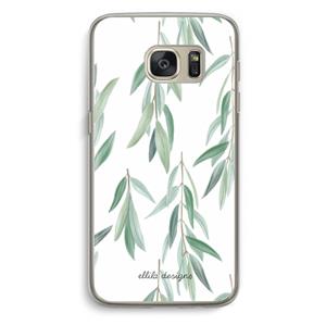 CaseCompany Branch up your life: Samsung Galaxy S7 Transparant Hoesje