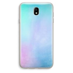 CaseCompany mist pastel: Samsung Galaxy J7 (2017) Transparant Hoesje