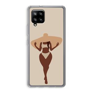 CaseCompany Let's get salty: Samsung Galaxy A42 5G Transparant Hoesje