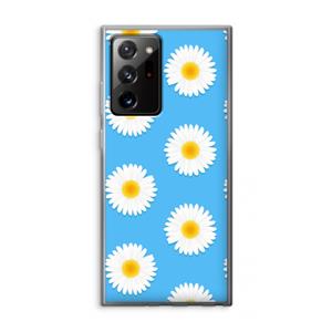 CaseCompany Margrietjes: Samsung Galaxy Note 20 Ultra / Note 20 Ultra 5G Transparant Hoesje