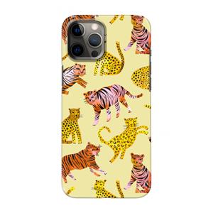 CaseCompany Cute Tigers and Leopards: Volledig geprint iPhone 12 Pro Max Hoesje