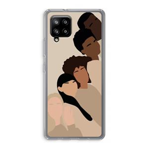 CaseCompany Sweet creatures: Samsung Galaxy A42 5G Transparant Hoesje
