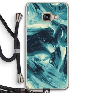 CaseCompany Dreaming About Whales: Samsung Galaxy A3 (2016) Transparant Hoesje met koord