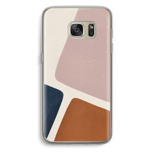 CaseCompany Geo #2: Samsung Galaxy S7 Transparant Hoesje