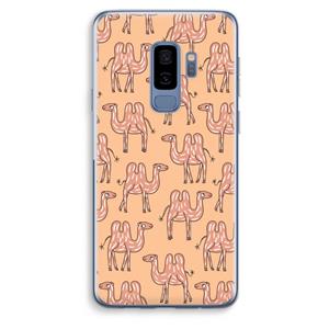 CaseCompany Kameel: Samsung Galaxy S9 Plus Transparant Hoesje
