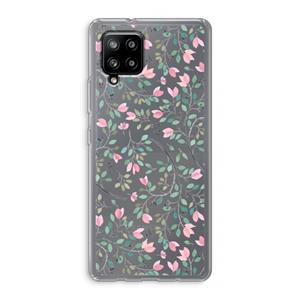 CaseCompany Sierlijke bloemen: Samsung Galaxy A42 5G Transparant Hoesje