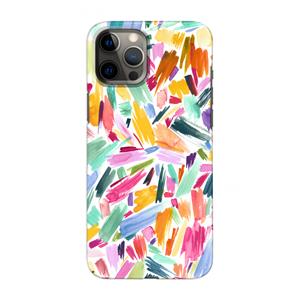 CaseCompany Watercolor Brushstrokes: Volledig geprint iPhone 12 Pro Max Hoesje
