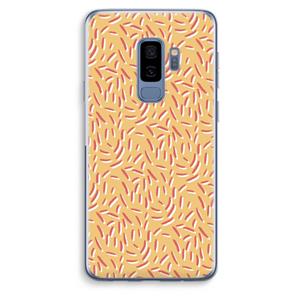 CaseCompany Camouflage: Samsung Galaxy S9 Plus Transparant Hoesje