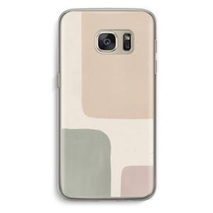 CaseCompany Geo #7: Samsung Galaxy S7 Transparant Hoesje
