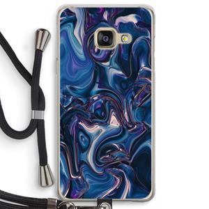 CaseCompany Mirrored Mirage: Samsung Galaxy A3 (2016) Transparant Hoesje met koord