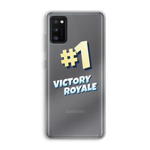 CaseCompany Victory Royale: Samsung Galaxy A41 Transparant Hoesje