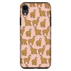 CaseCompany Alpacas: iPhone XR Tough Case