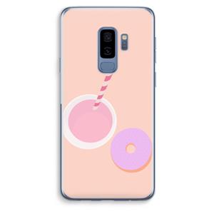 CaseCompany Donut: Samsung Galaxy S9 Plus Transparant Hoesje