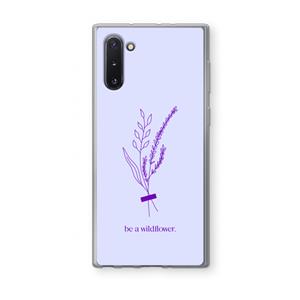 CaseCompany Be a wildflower: Samsung Galaxy Note 10 Transparant Hoesje