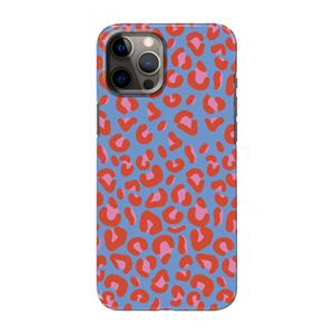 CaseCompany Leopard blue: Volledig geprint iPhone 12 Pro Max Hoesje