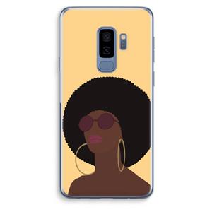 CaseCompany Golden hour: Samsung Galaxy S9 Plus Transparant Hoesje