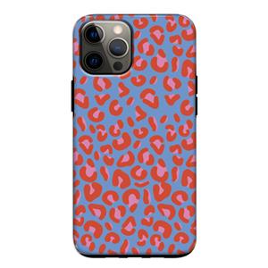 CaseCompany Leopard blue: iPhone 12 Pro Tough Case