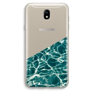 CaseCompany Weerkaatsing water: Samsung Galaxy J7 (2017) Transparant Hoesje