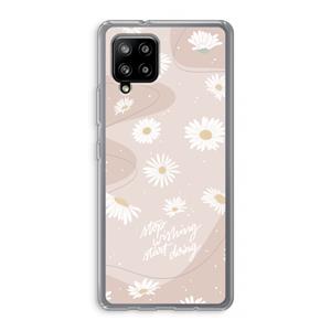 CaseCompany Daydreaming becomes reality: Samsung Galaxy A42 5G Transparant Hoesje
