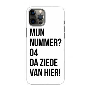 CaseCompany Da ziede van hier: Volledig geprint iPhone 12 Pro Max Hoesje
