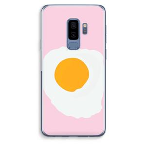 CaseCompany Sunny side up: Samsung Galaxy S9 Plus Transparant Hoesje
