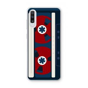 CaseCompany Here's your tape: Samsung Galaxy A70 Transparant Hoesje