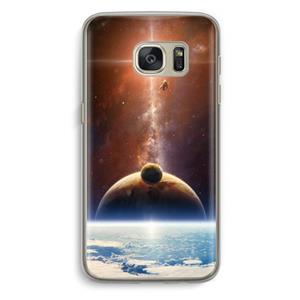 CaseCompany Omicron 2019: Samsung Galaxy S7 Transparant Hoesje