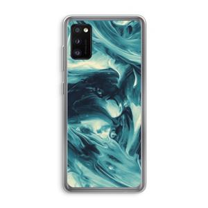 CaseCompany Dreaming About Whales: Samsung Galaxy A41 Transparant Hoesje
