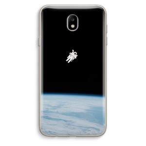 CaseCompany Alone in Space: Samsung Galaxy J7 (2017) Transparant Hoesje