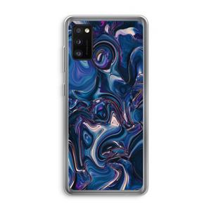 CaseCompany Mirrored Mirage: Samsung Galaxy A41 Transparant Hoesje