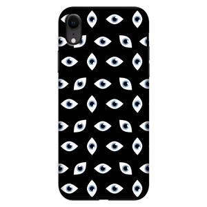 CaseCompany Eyes pattern: iPhone XR Tough Case