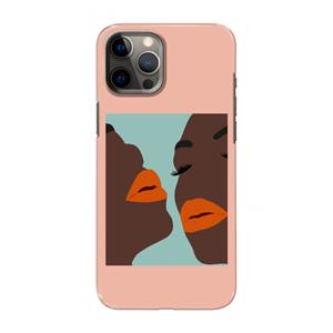 CaseCompany Orange lips: Volledig geprint iPhone 12 Pro Max Hoesje