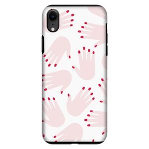 CaseCompany Hands pink: iPhone XR Tough Case