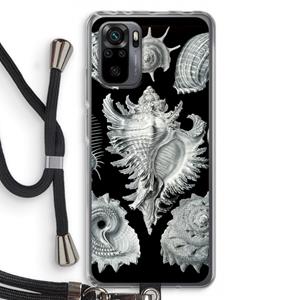 CaseCompany Haeckel Prosobranchia: Xiaomi Redmi Note 10 Pro Transparant Hoesje met koord