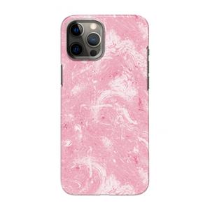 CaseCompany Abstract Painting Pink: Volledig geprint iPhone 12 Pro Max Hoesje
