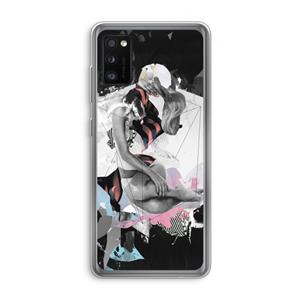 CaseCompany Camouflage de sommeil: Samsung Galaxy A41 Transparant Hoesje
