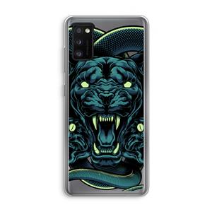 CaseCompany Cougar and Vipers: Samsung Galaxy A41 Transparant Hoesje